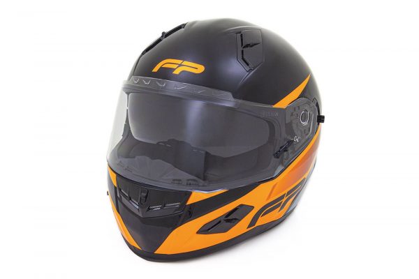 CASCO RACECRAFT 856F NEGRO NAR-NEON GRIS