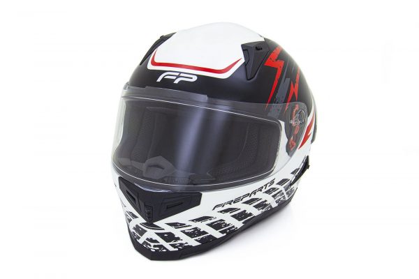CASCO IGNITION 863D NEGRO BLANCO ROJO