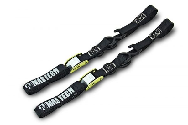 PAR DE CORREAS PARA MOTO MASTECH TIE DOWN STRAPS-CT02-2BP