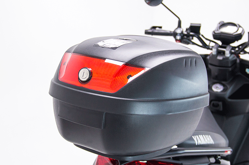Maleta para motos con capacidad para un casco 24 L